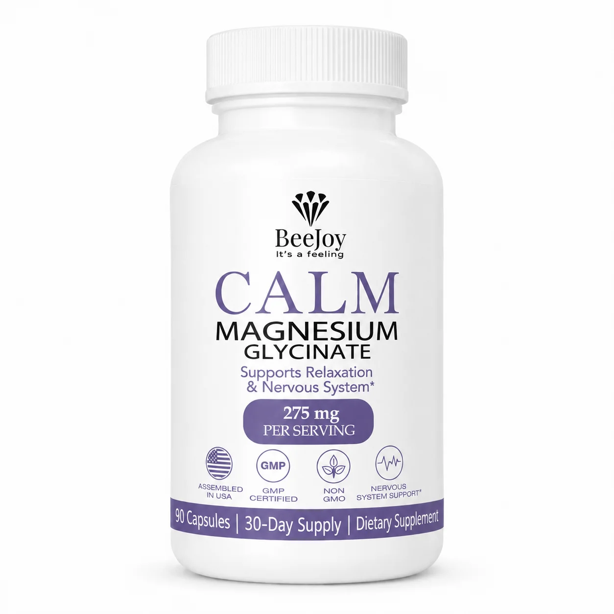 BeeJoy Calm Magnesium Glycinate